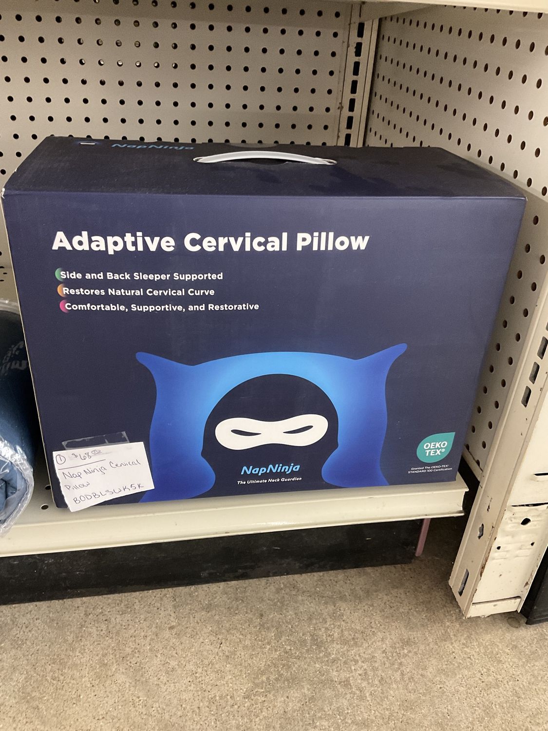 “Nap Ninja” Cervical Pillow