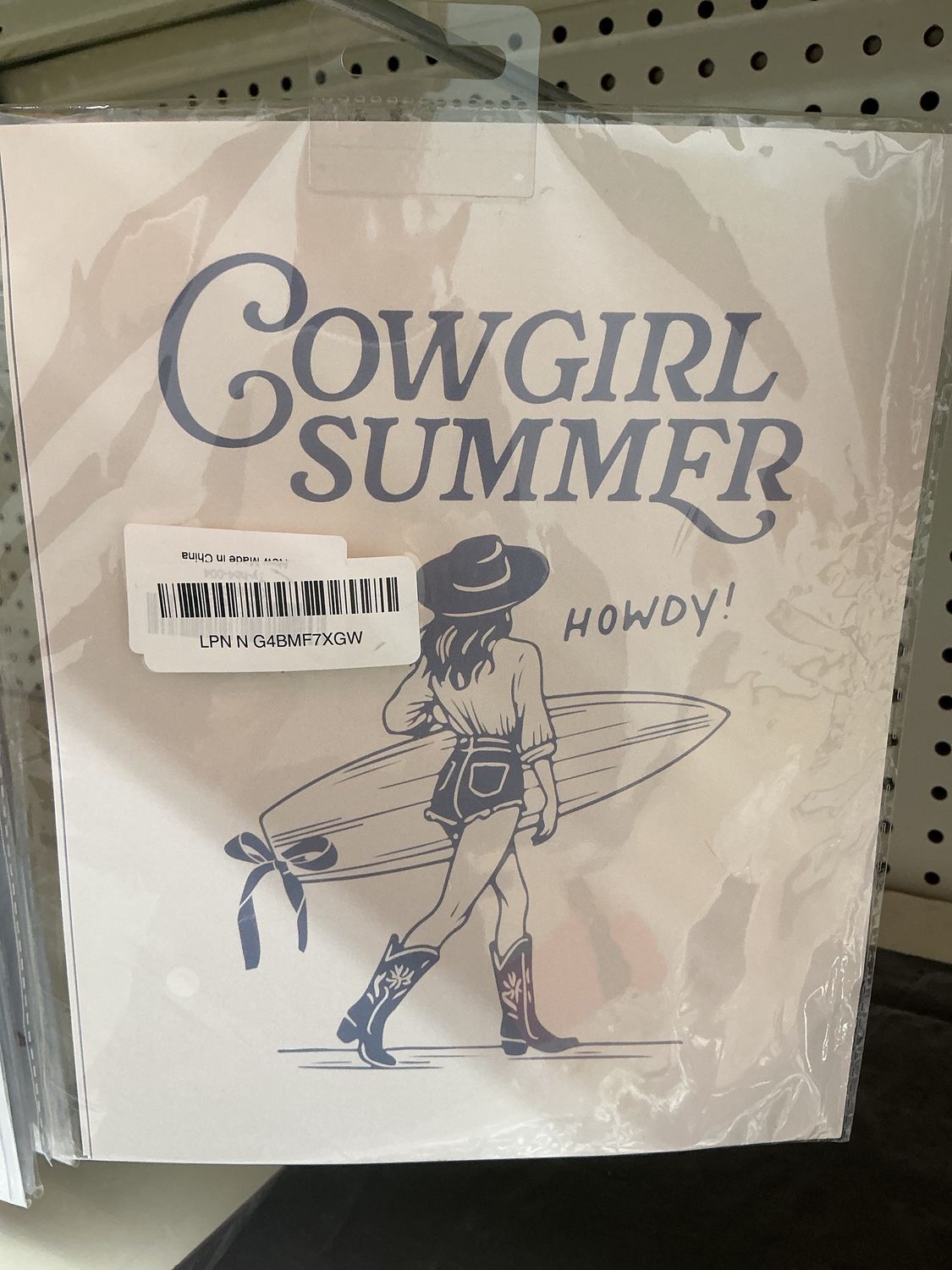 Cowgirl Summer Wall Decor