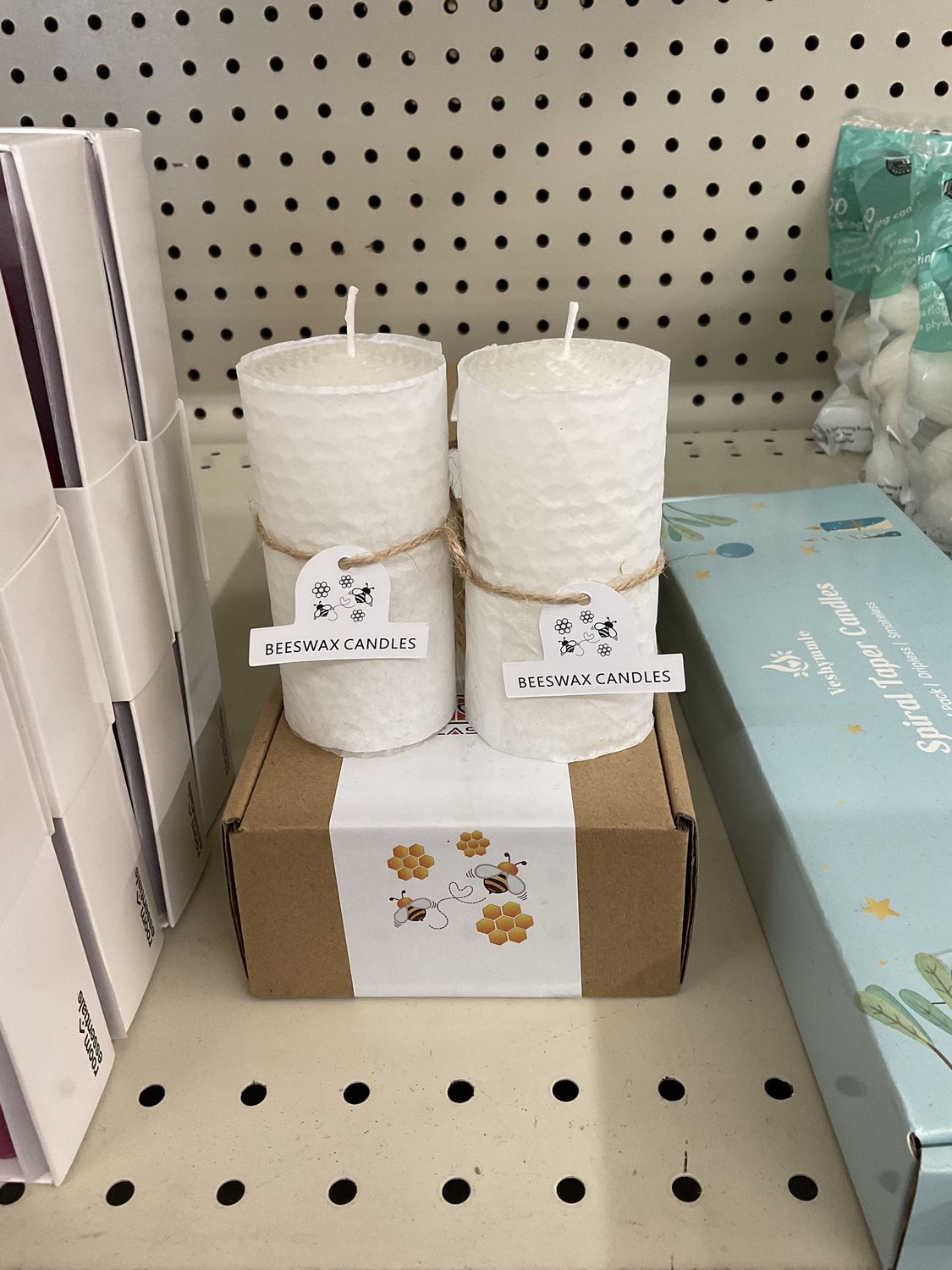 BeesWax Candles 2Pk.