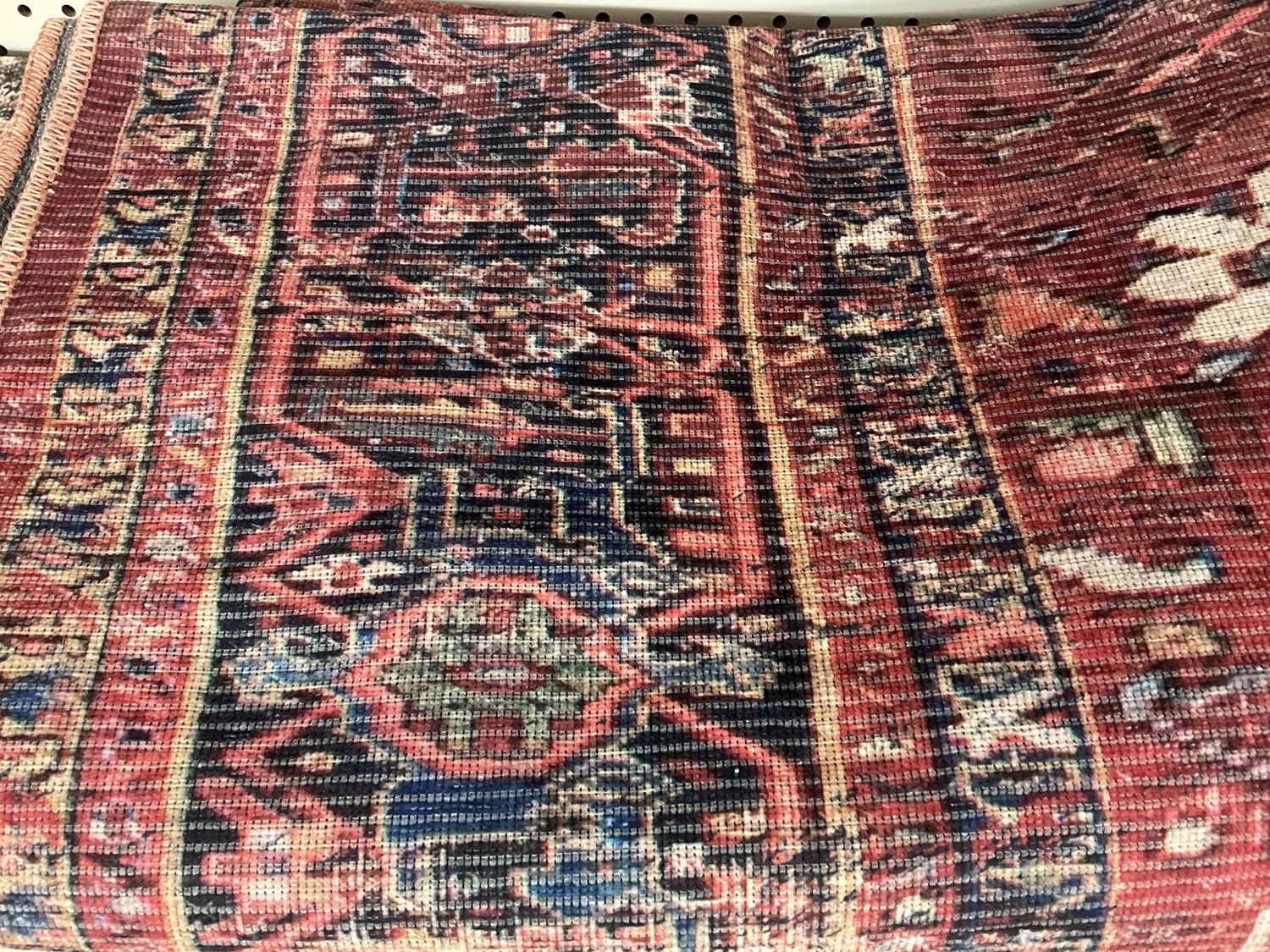 HomeRoots 9x12 Floral Loom Rug