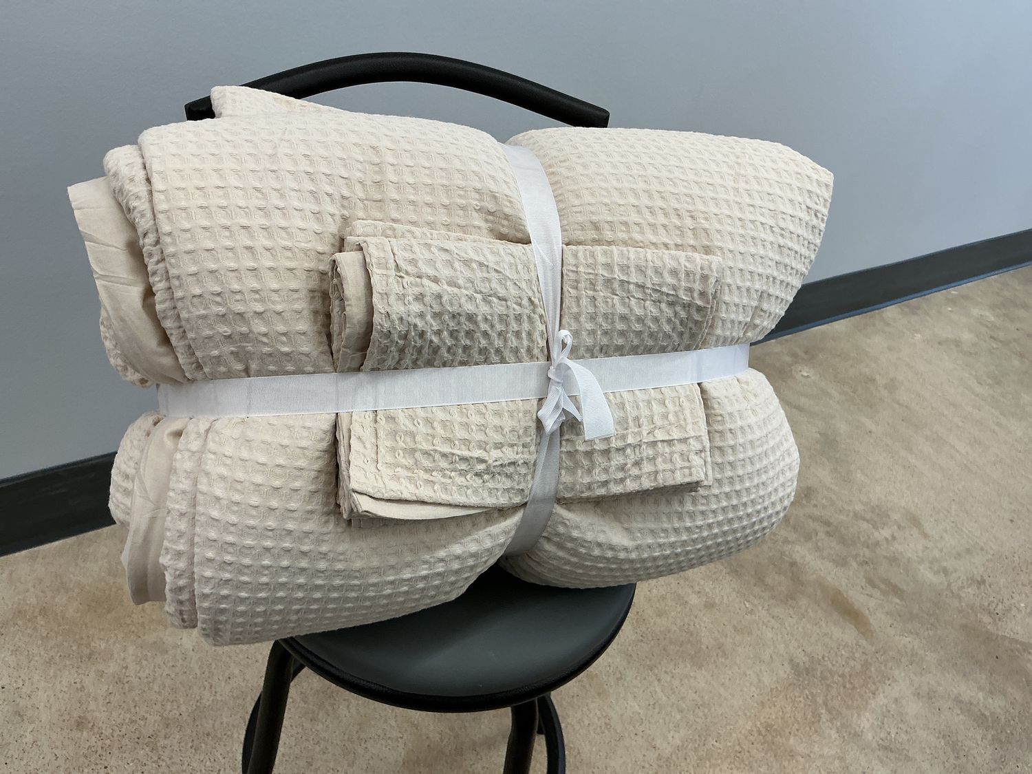 Bedsure Waffle 3pc Comforter