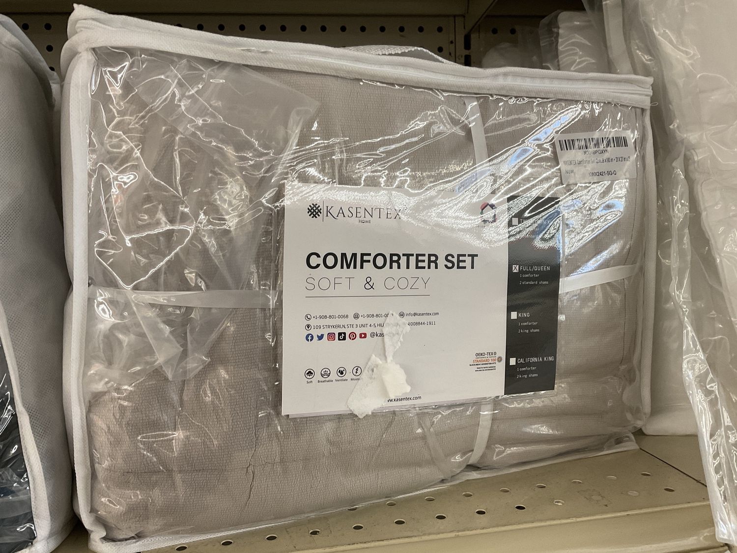 “Kasentex” Comforter Set