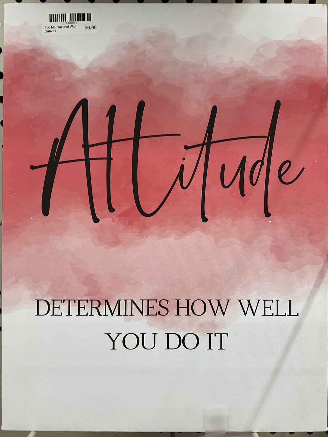 3pc Motivational Wall Canvas