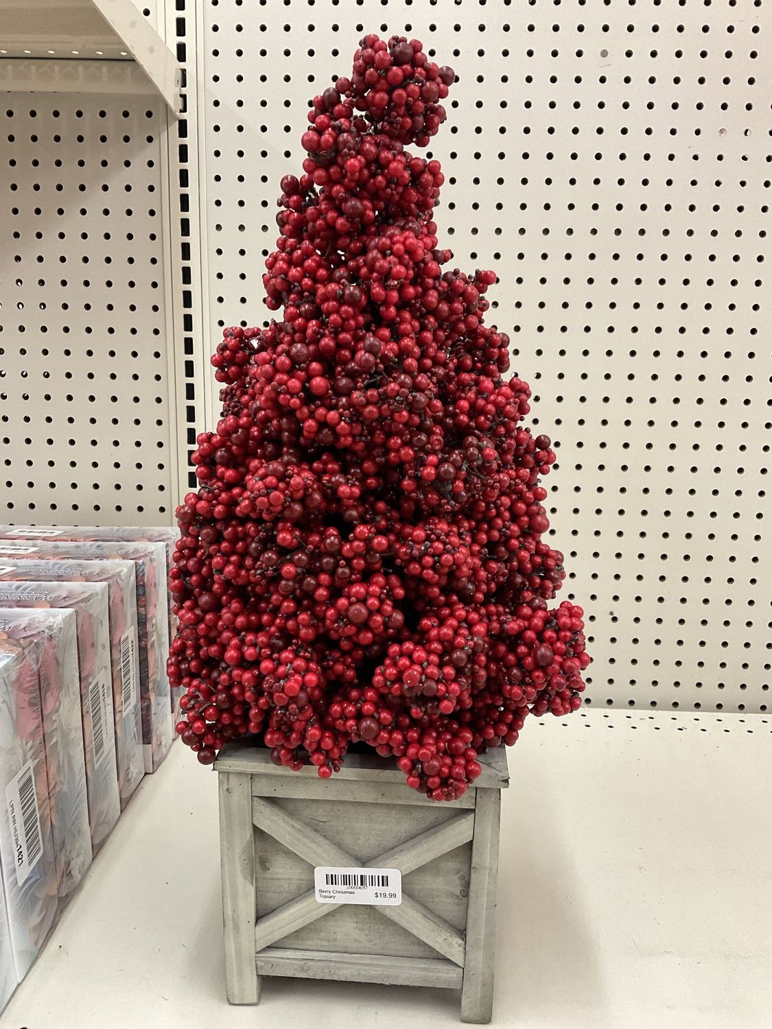 Berry Christmas Topiary