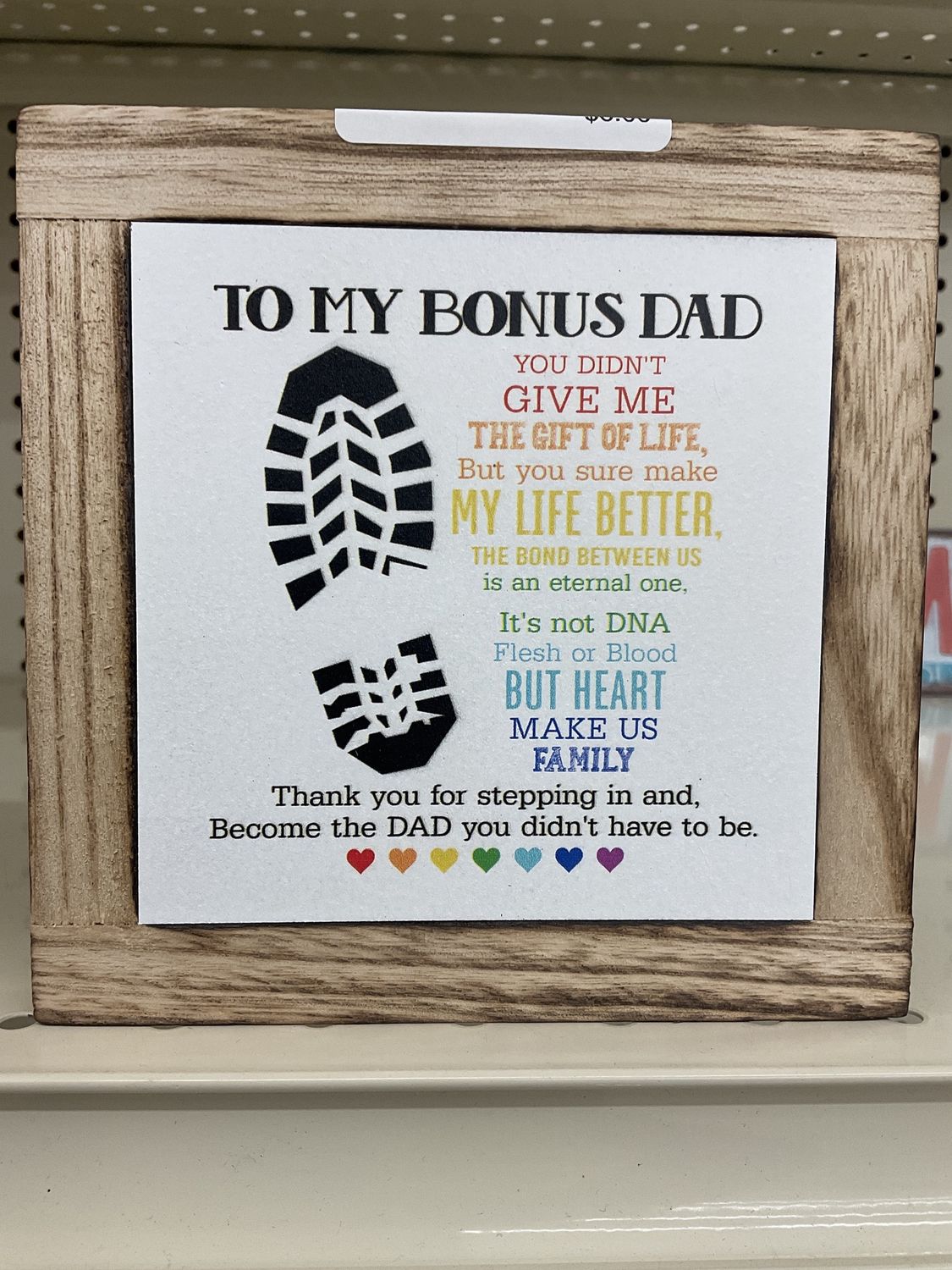 Dad Gift Plaque