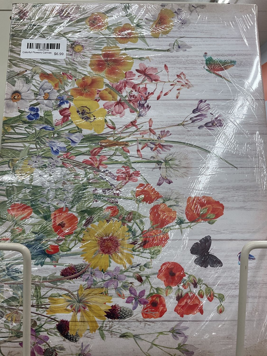 Colorful Flowers Canvas