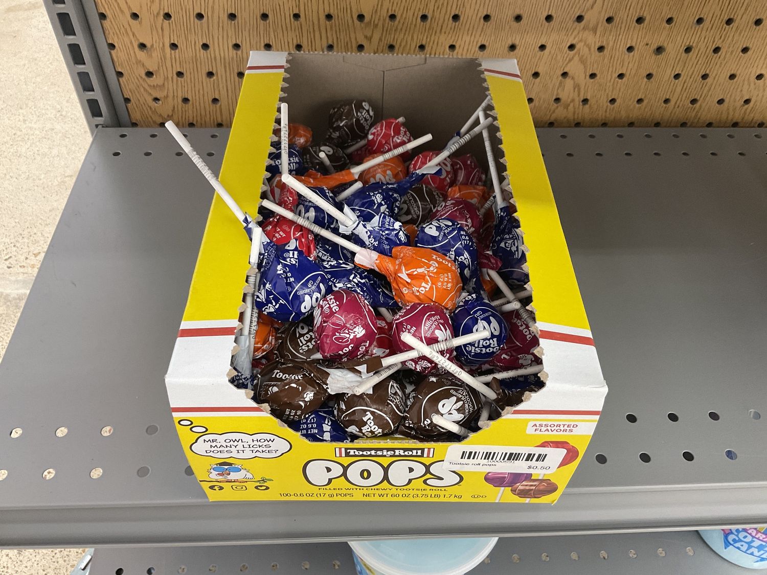 Tootsie roll pops