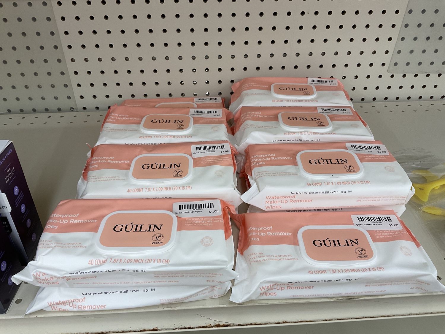 Guilin make-up wipes