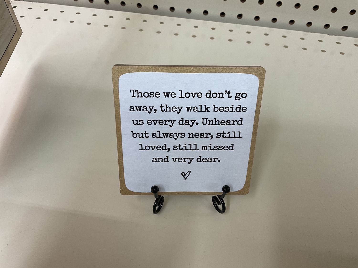 Those We Love w/Stand