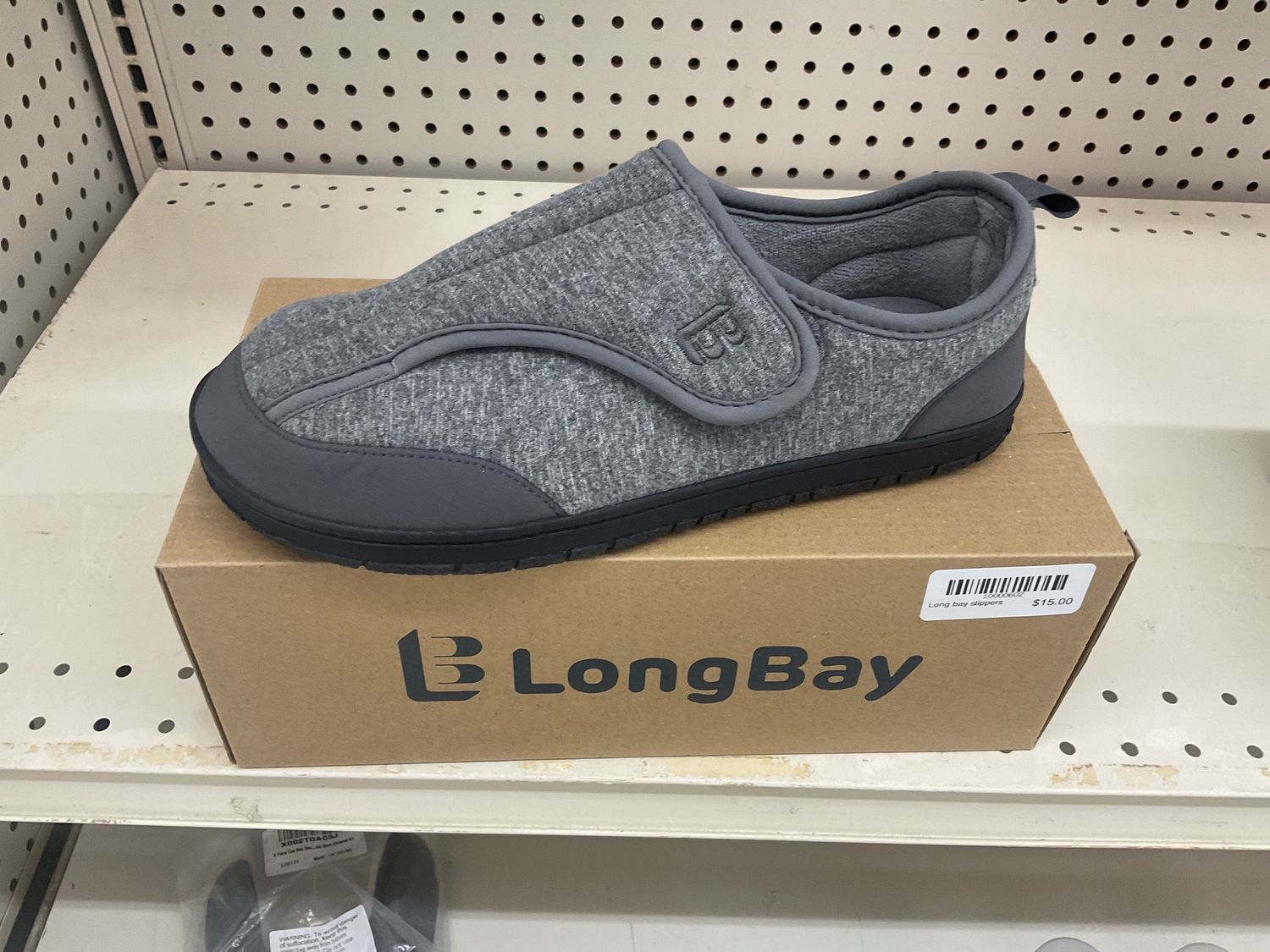 Long bay slippers