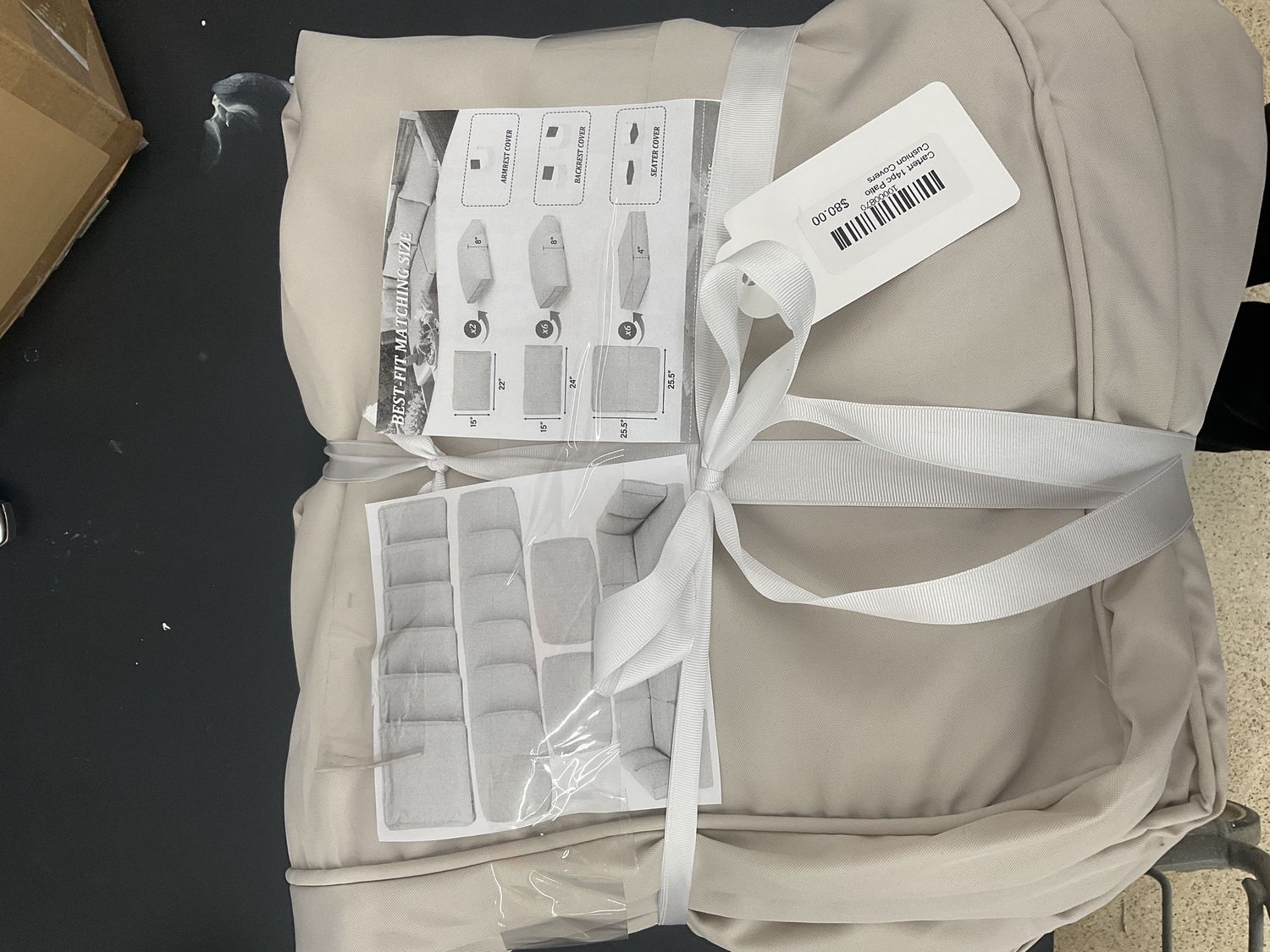 Cartert 14pc Patio Cushion Covers