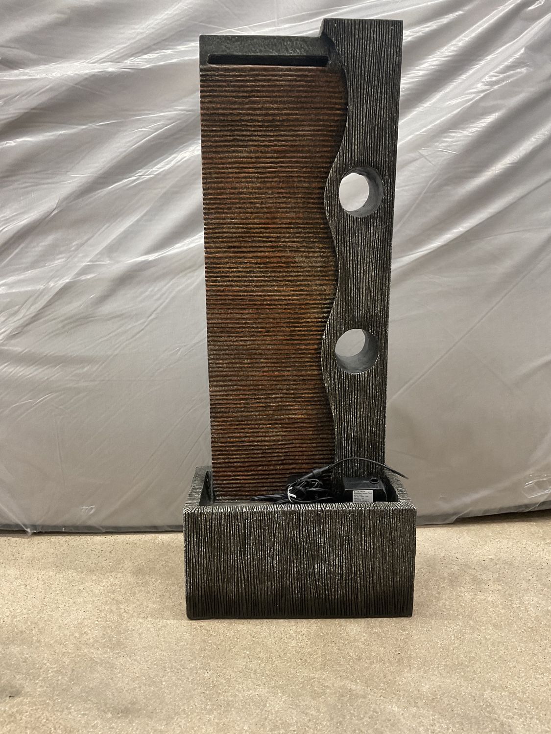 Outdoor Waterfall Fountain w/LED