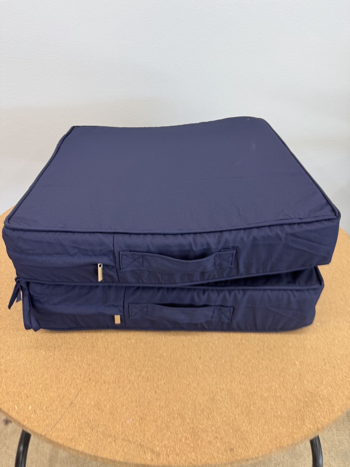 Outdoor seat cushions set of 2