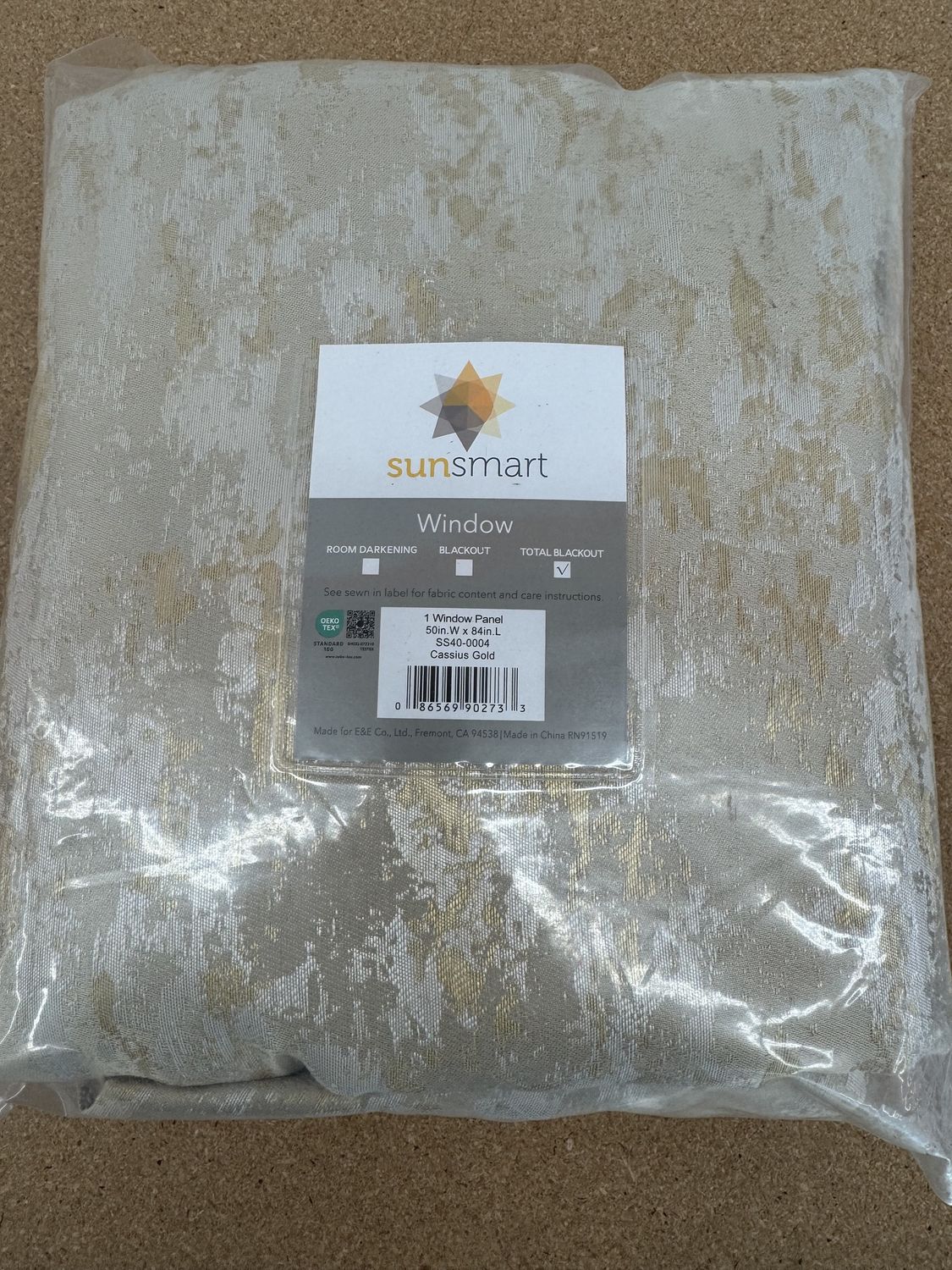 Cassius damask total blackout thermal, single