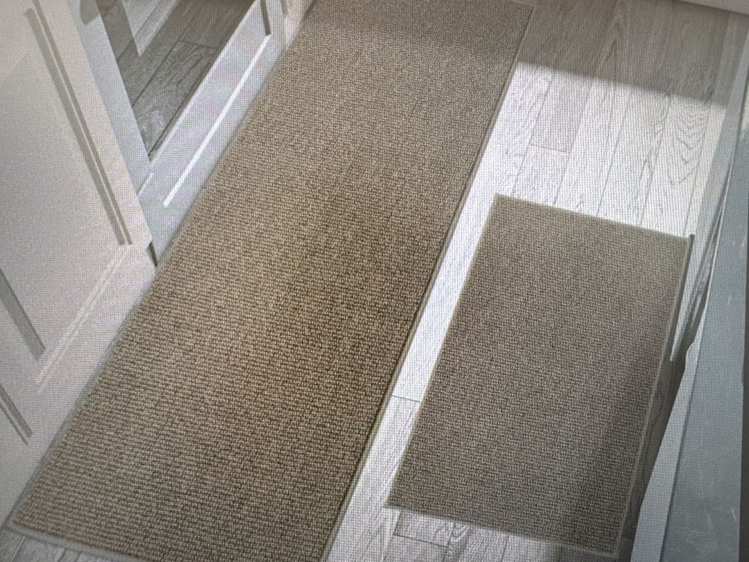 Non slip kitchen rugs 60x24&amp; 24x35