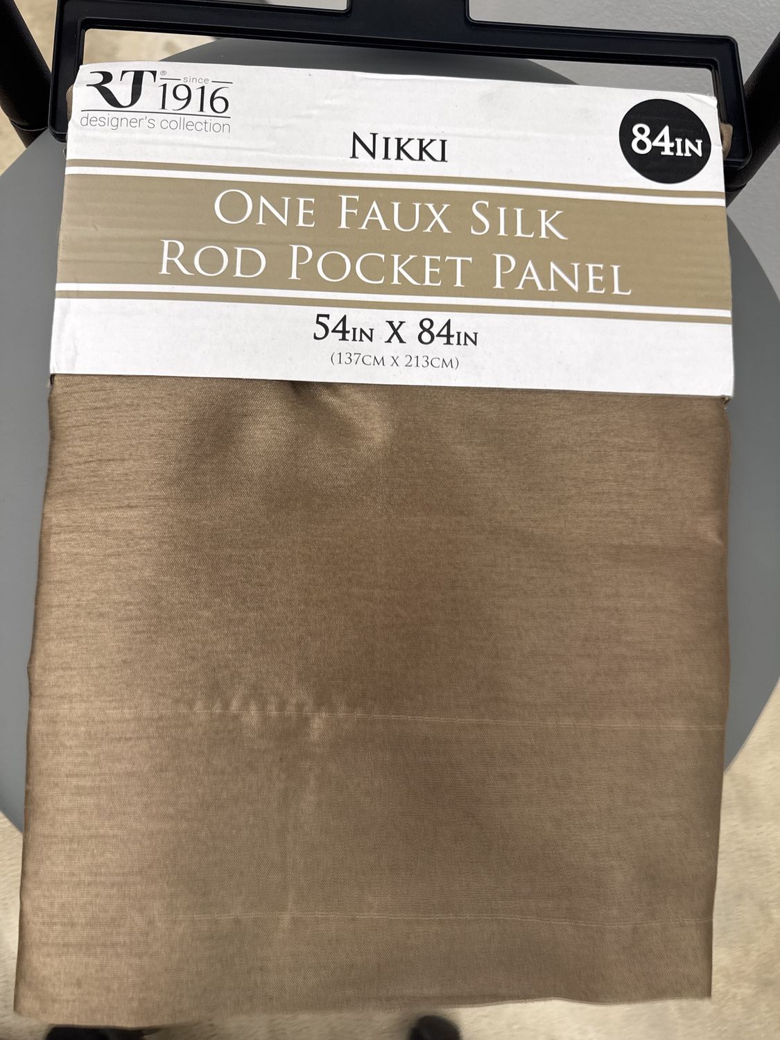 nikki faux silk pocket panel