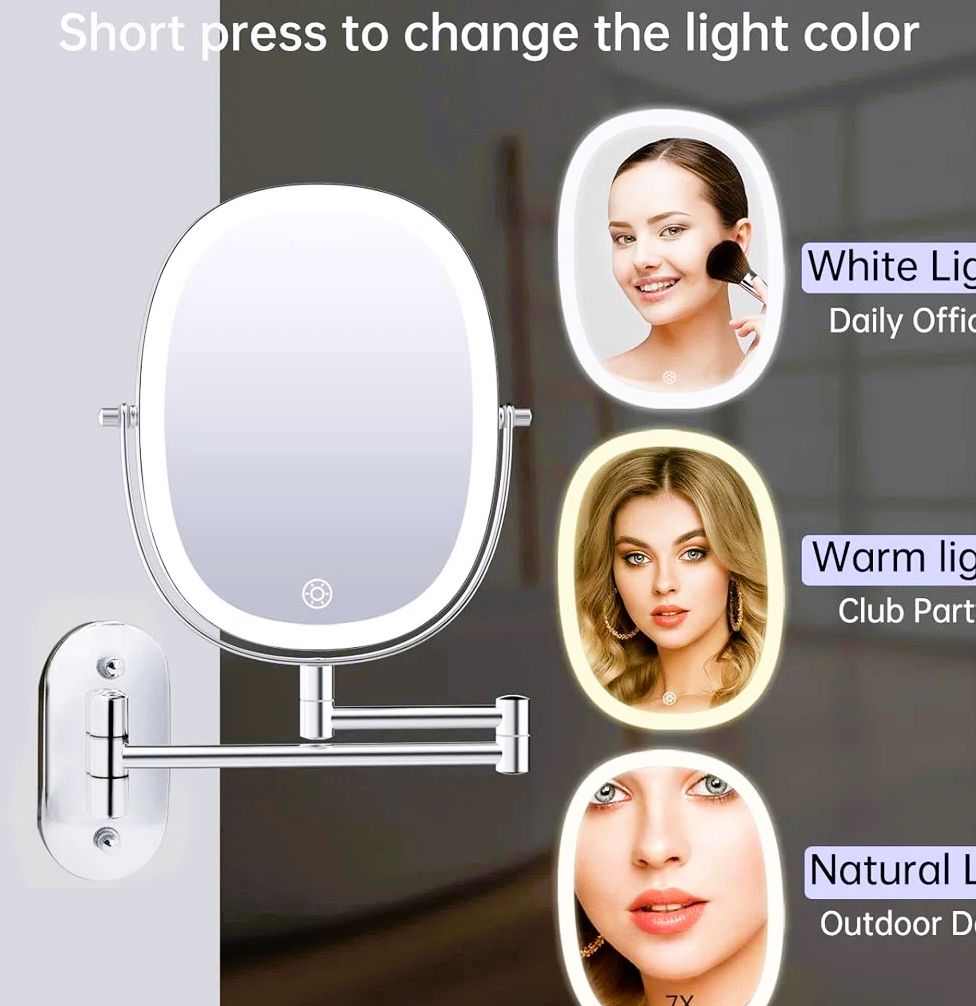 Lighted Wall Mountable Mirror