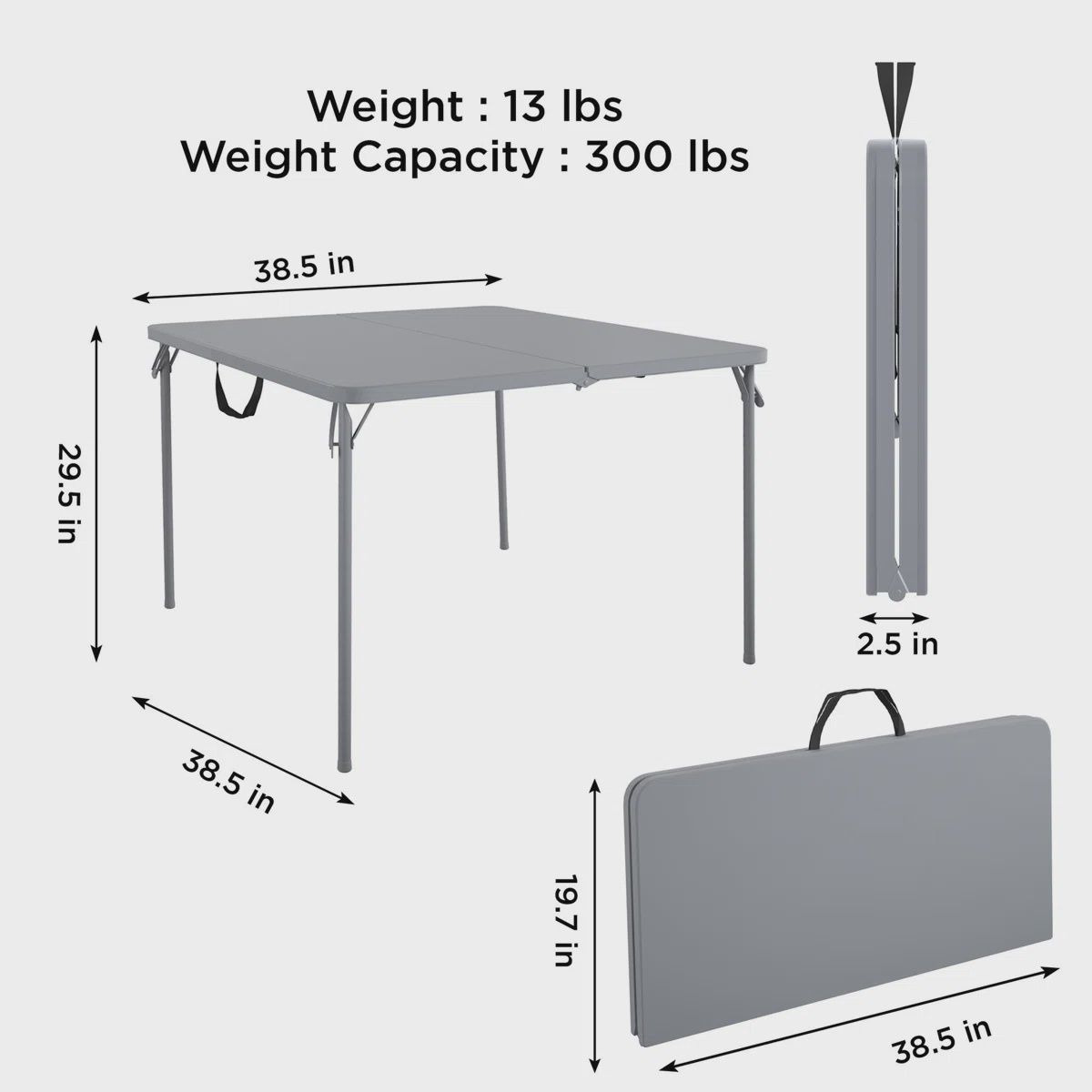 Cosco XL Fold-in-Half Table