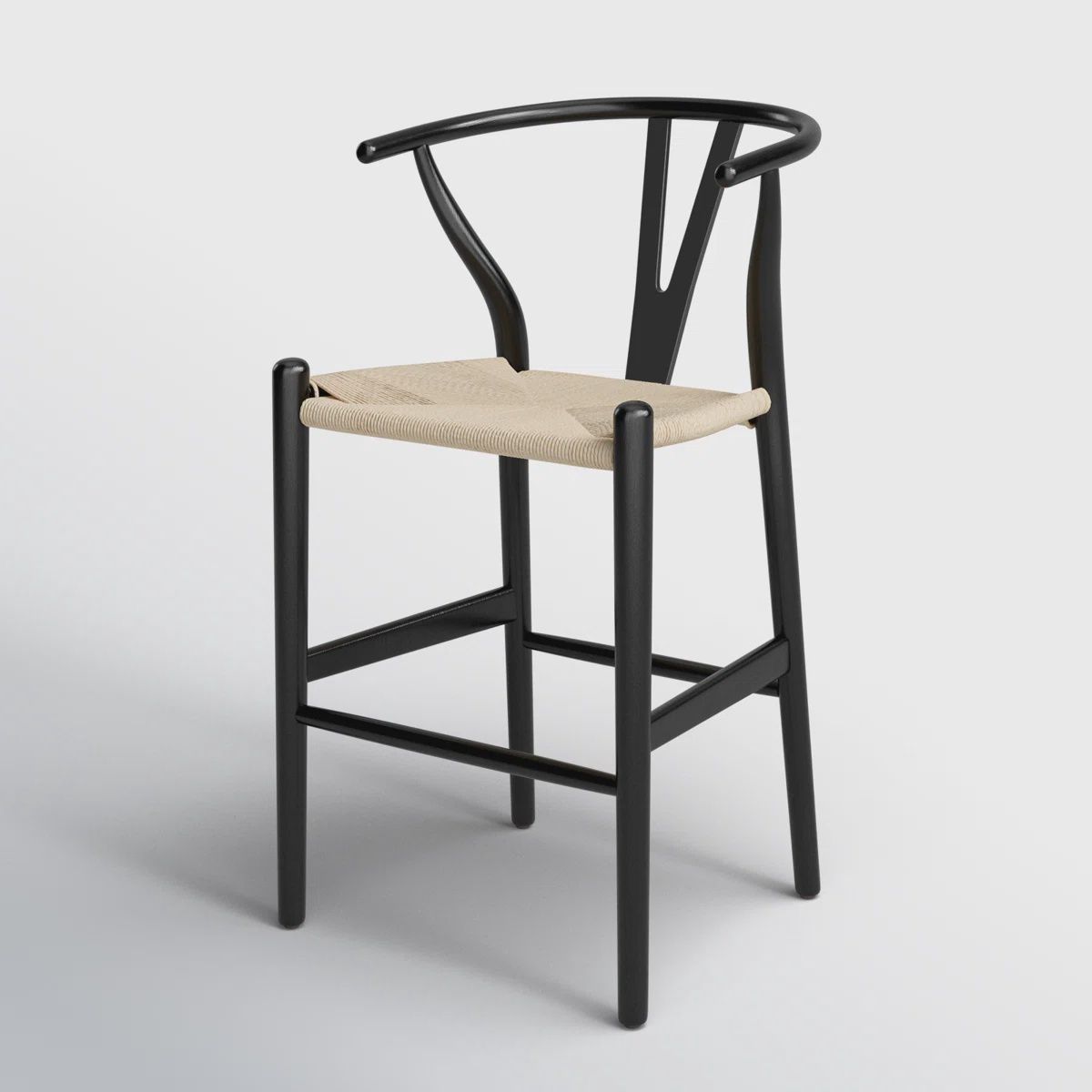 Solid Wood Counter Height Stool