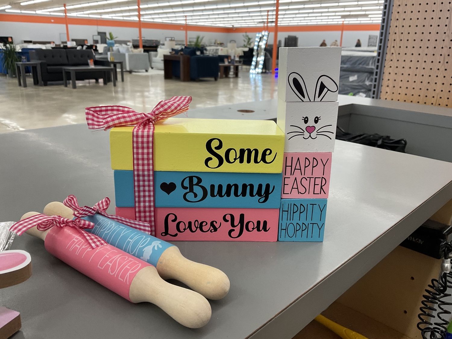 Easter Books, Blocks, &amp; Rolling Pin Set