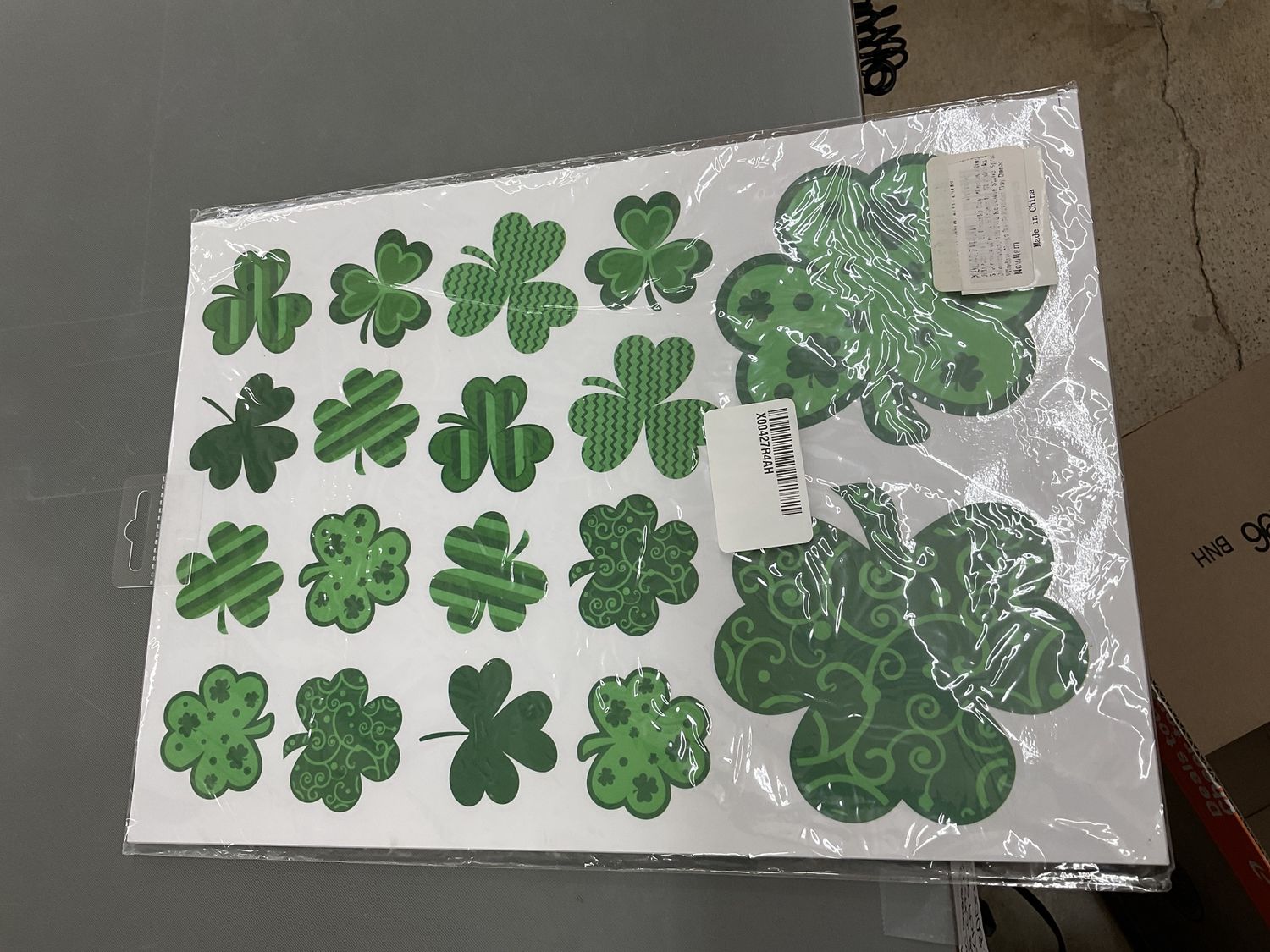 St.Patricks Day Window Clings (109 stickers)