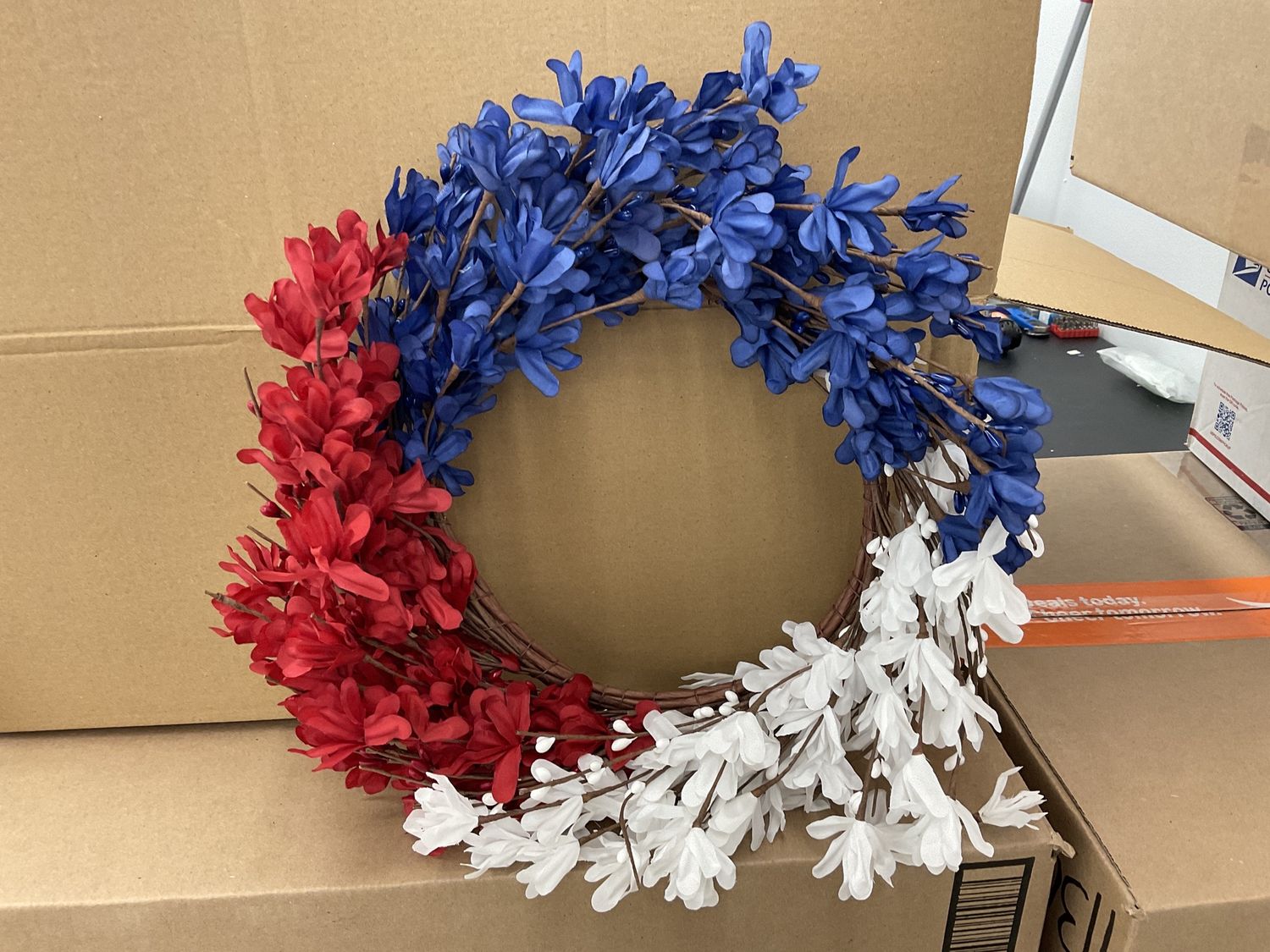 Fourth of July Wreath 20’
