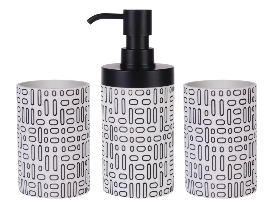 Bathroom accessories set of 3