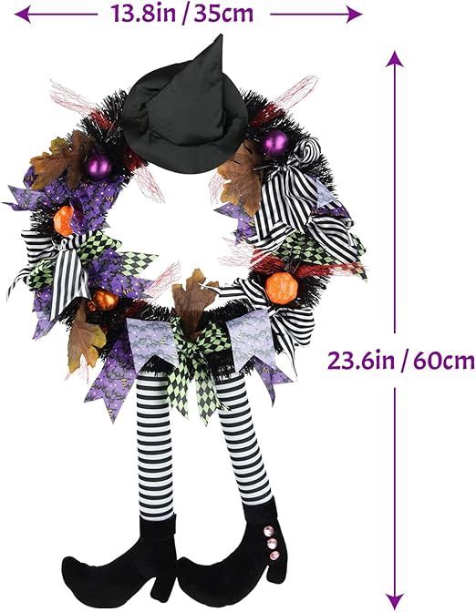 Halloween witchs wreaths