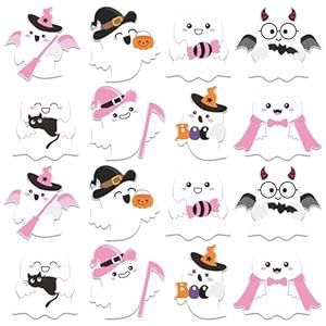 Ghost paper cut outs