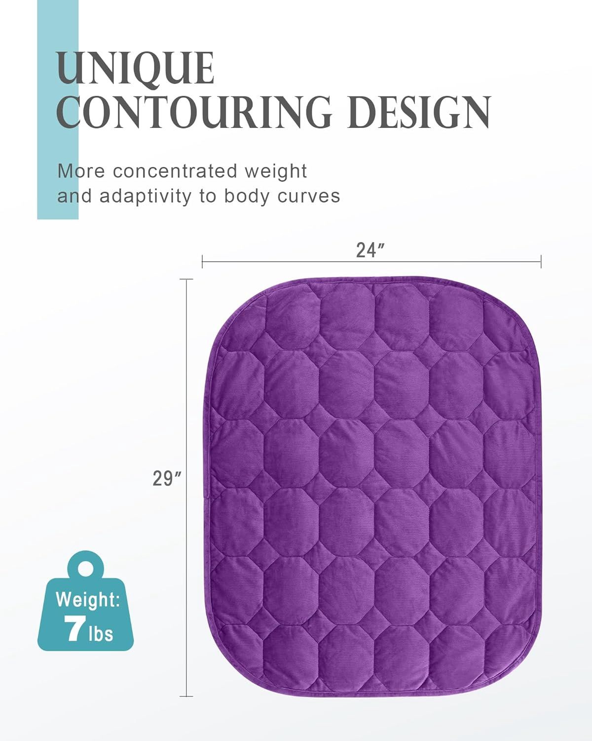 Weighted lap blanket