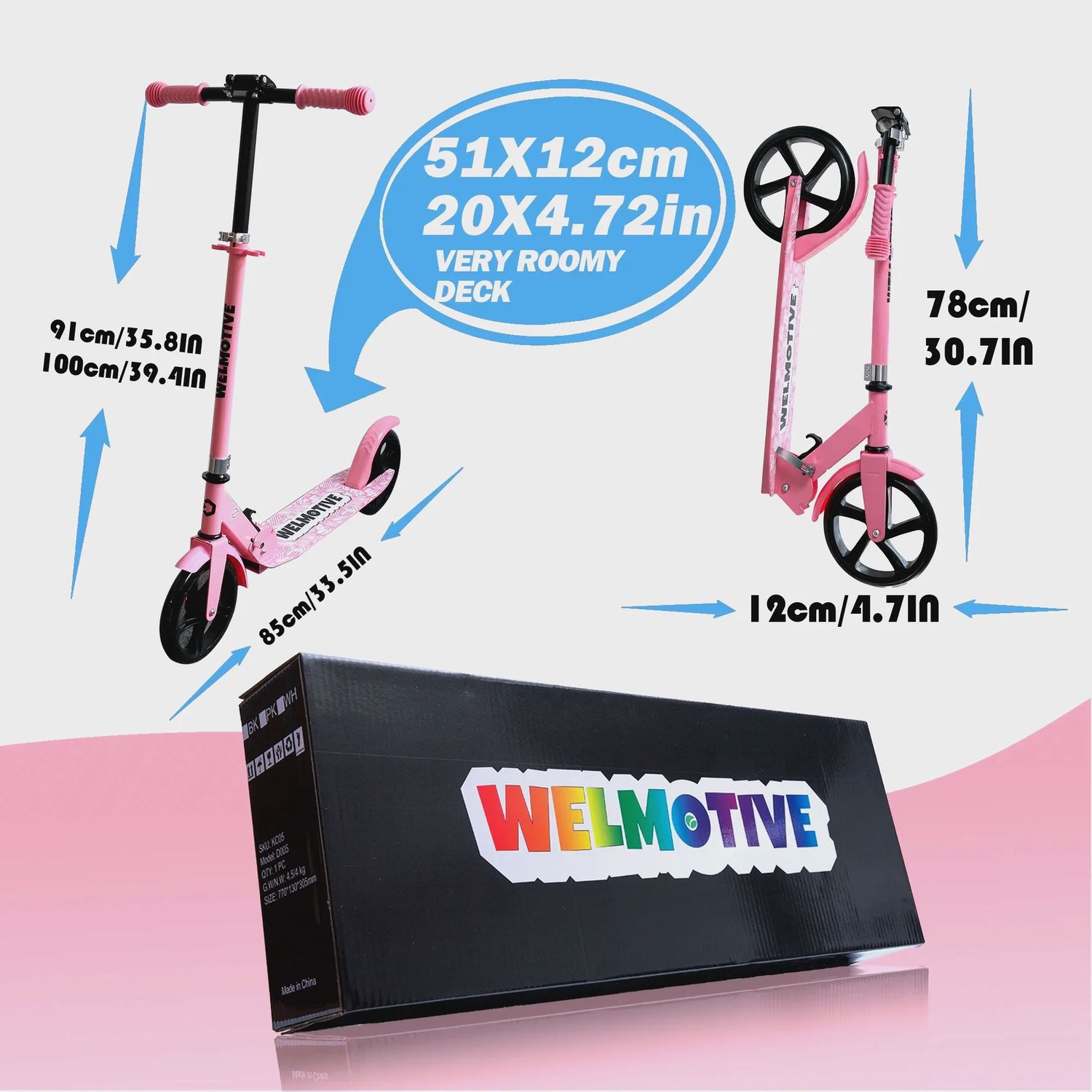 Welmotive Scooter for kids