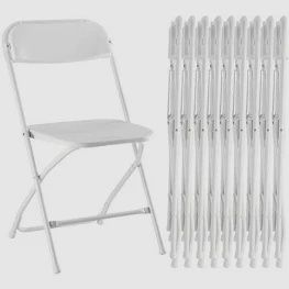 White Folding Chair