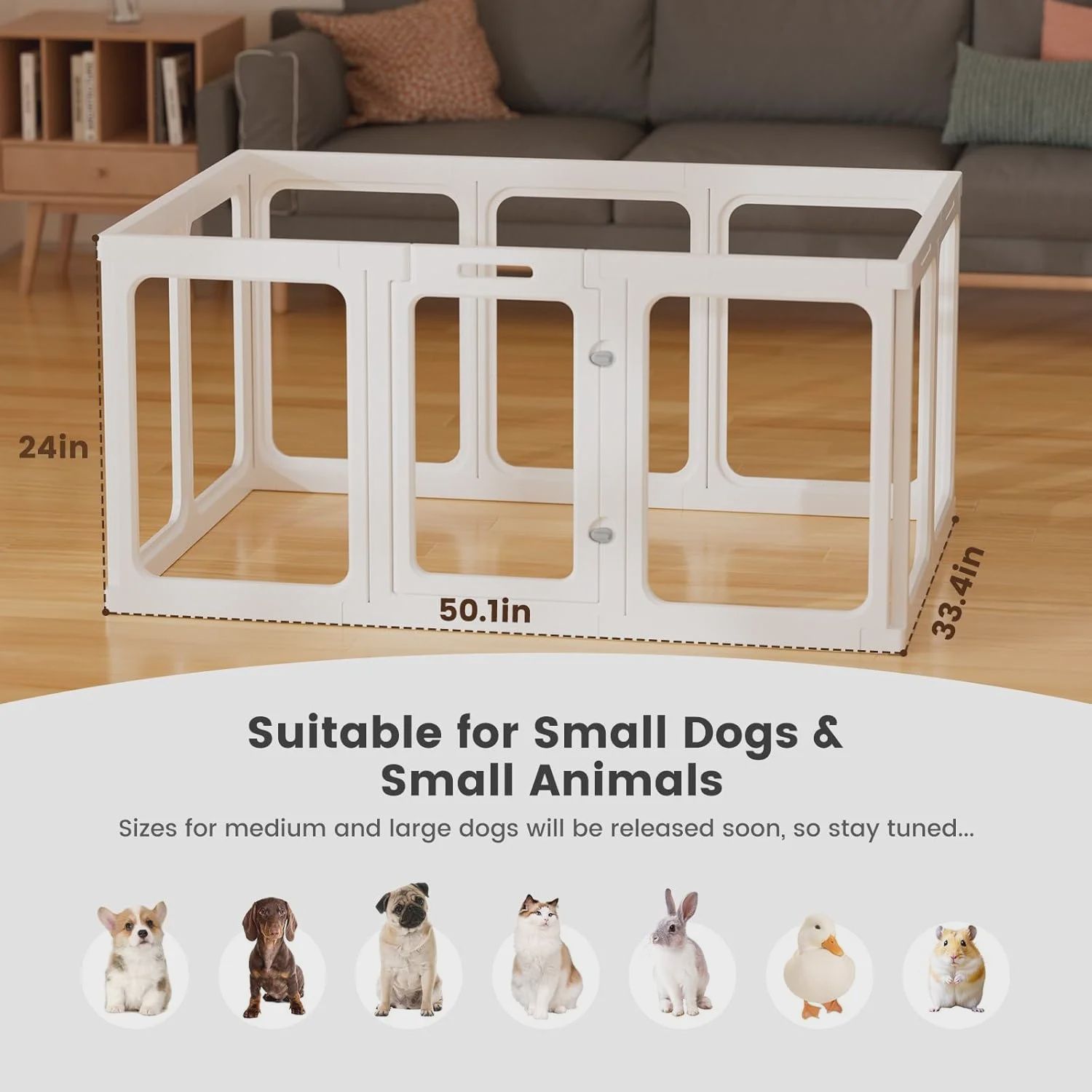 Small Animal Playpen 10 Panels