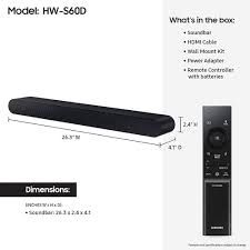 Samsung Soundbar S60D