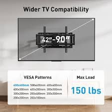 Perlesmith TV Mount Full Motion 42-90'