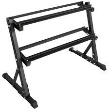 BalanceFrom 2 Tier Dumbbell Rack, 600lb capacity