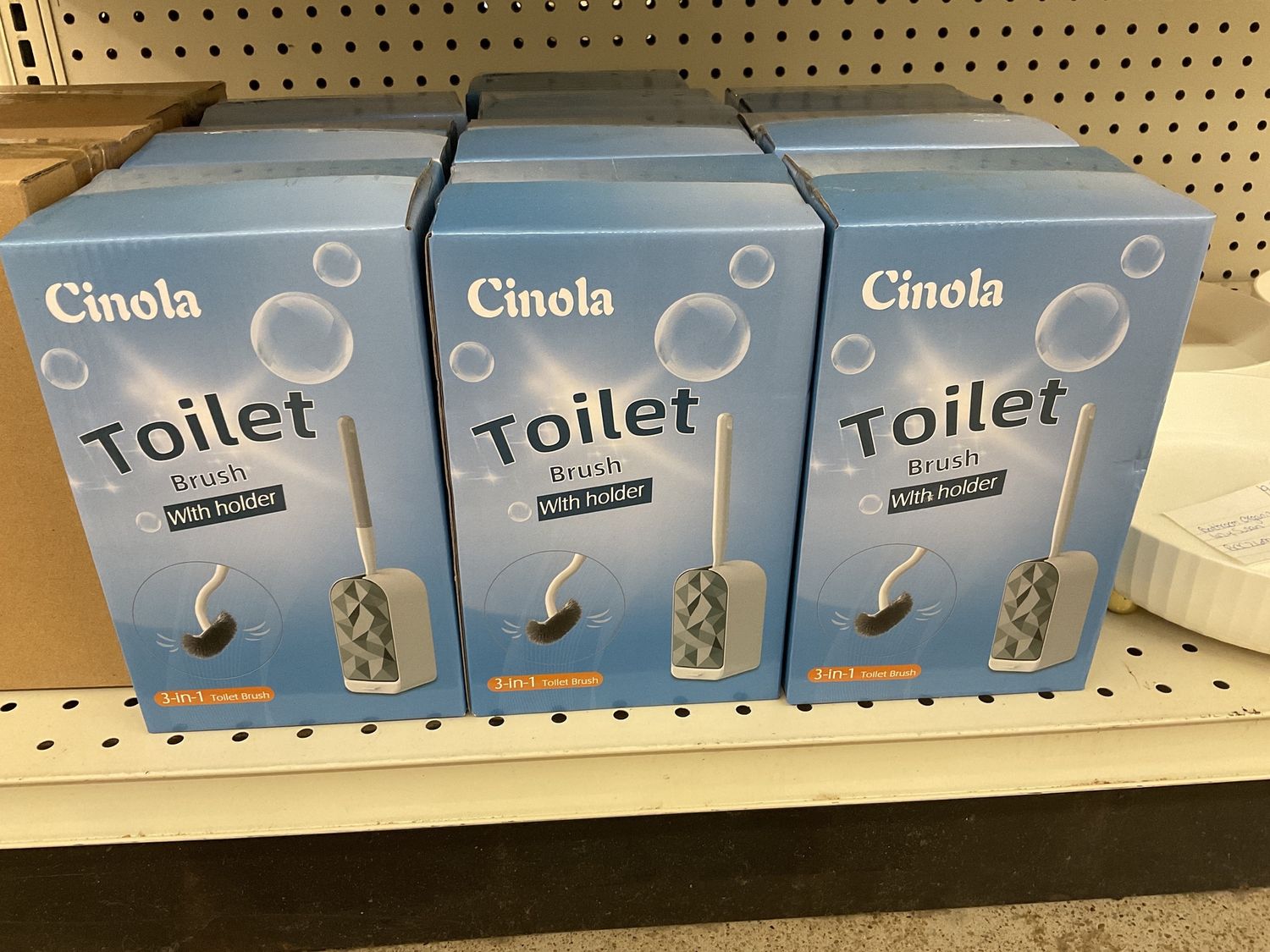 Cinda Toilet Brush w/Holder