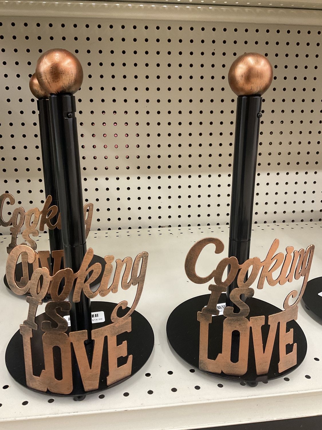 Bronze Paper Towel Holder