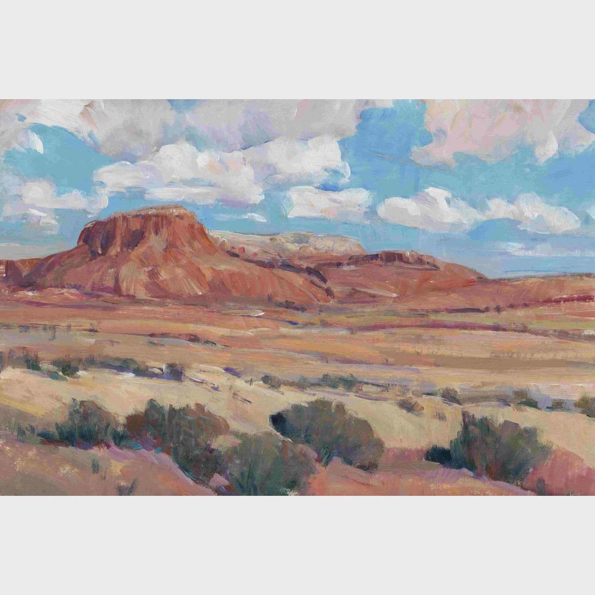 Desert Heat Painting Print