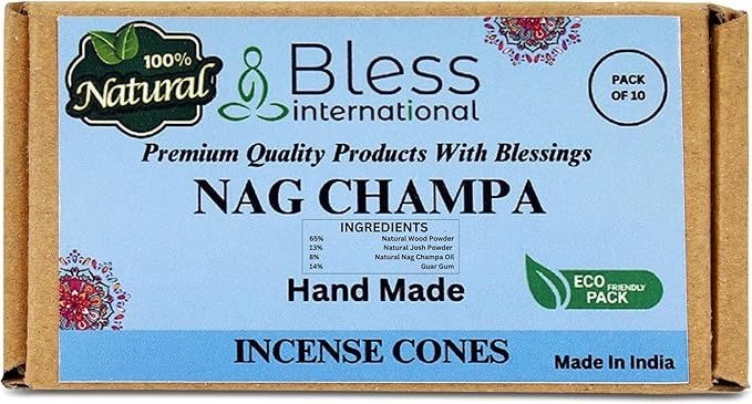 Bless International Incense Cone 10PK