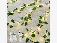 Ivy String Lights, Battery Powered