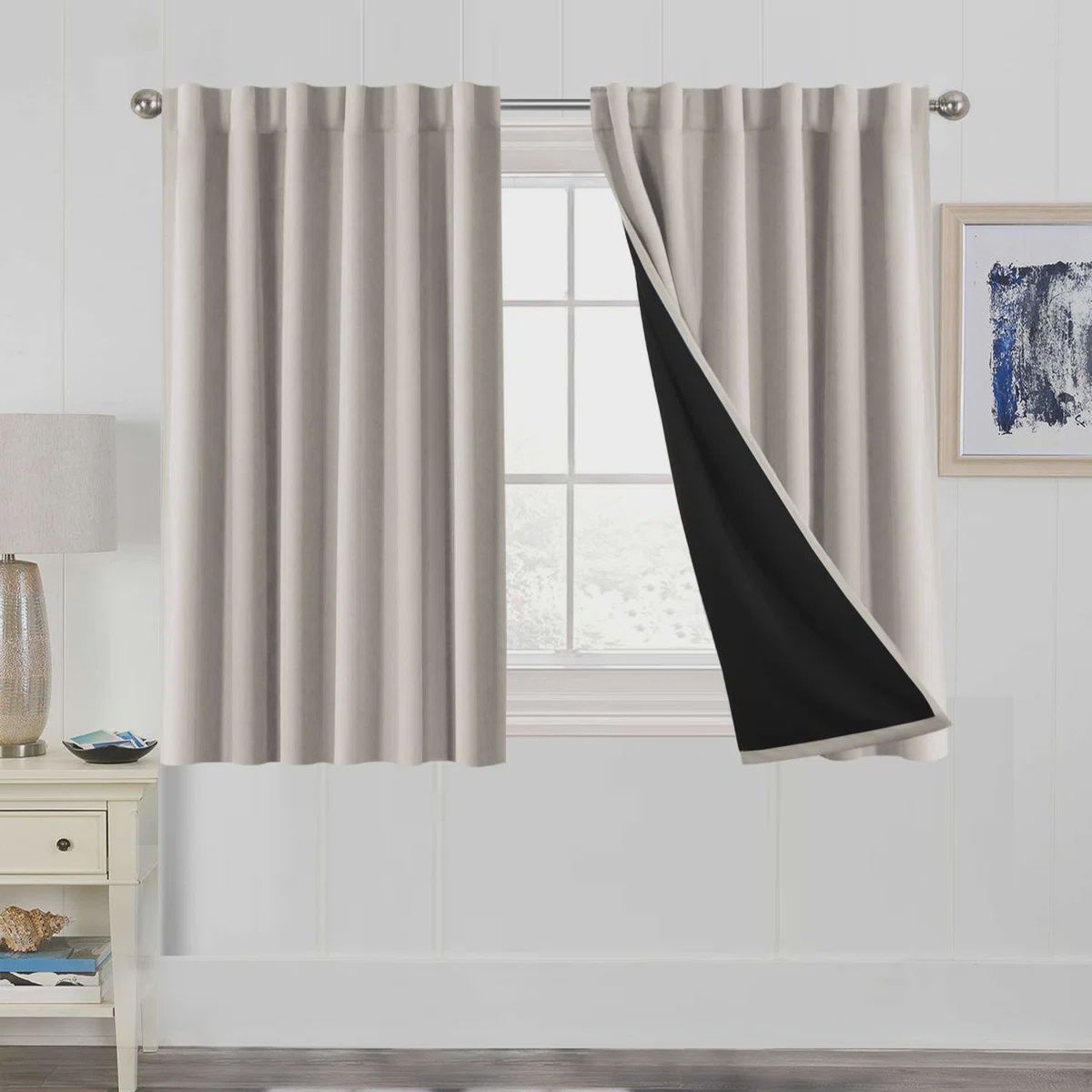 Pumice Stone Blackout, 52Wx63L