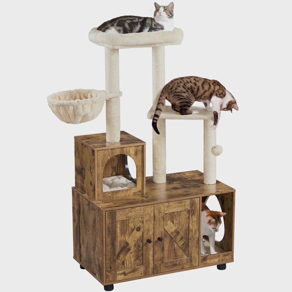 Farnham Litter Box Encloser/Scratcher