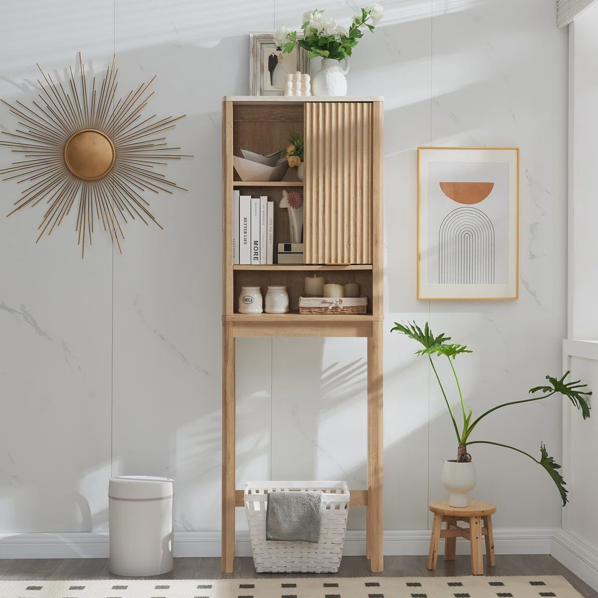 Freestanding Over-Toilet Cabinet