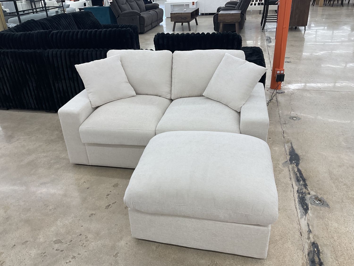 Cream Sectional