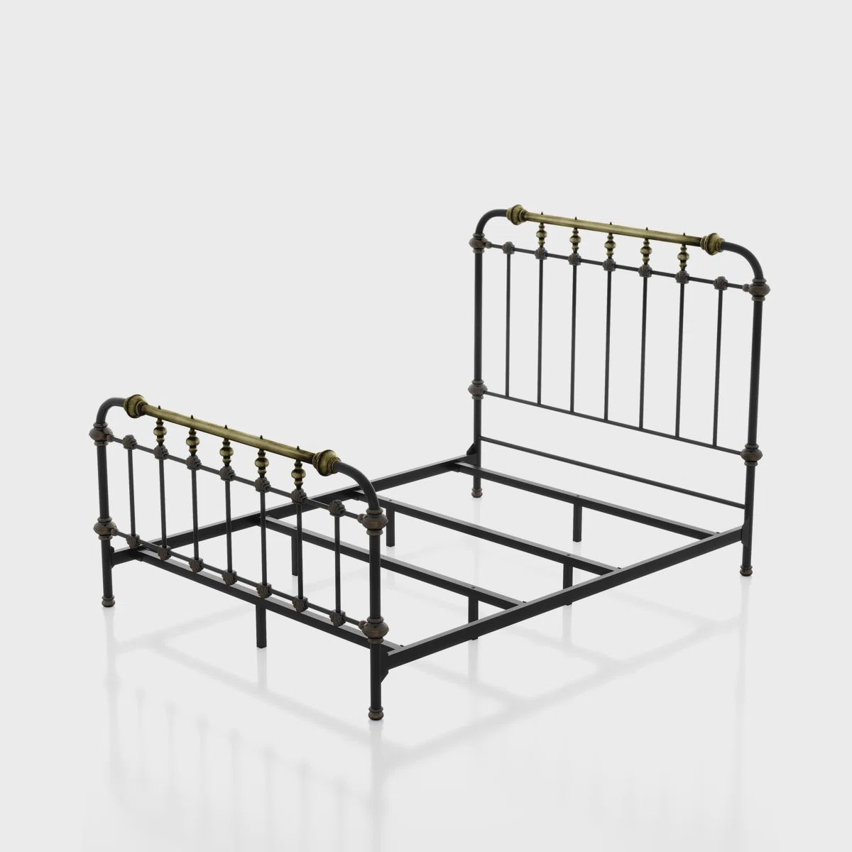 Stacie Metal Spindal Bed