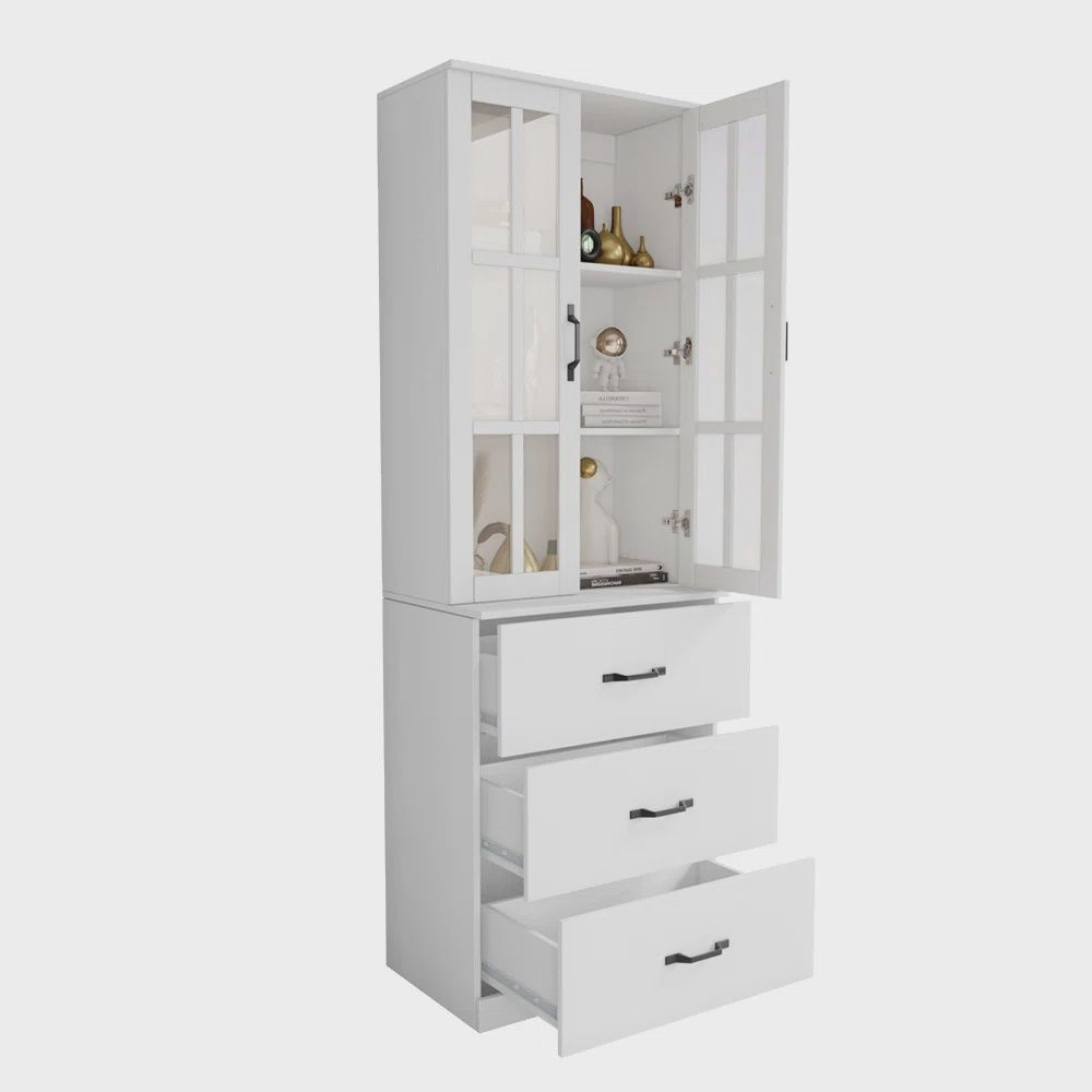 White Kitchen Pantry