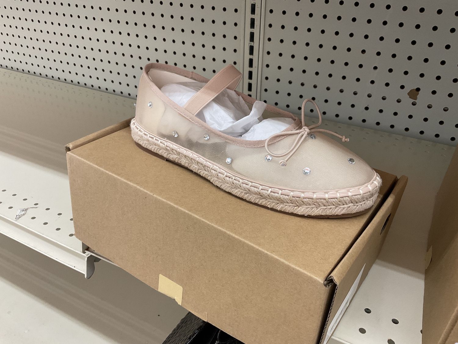 Blush Ballet w/Rhinestones