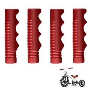 Handlebar Grips, Red