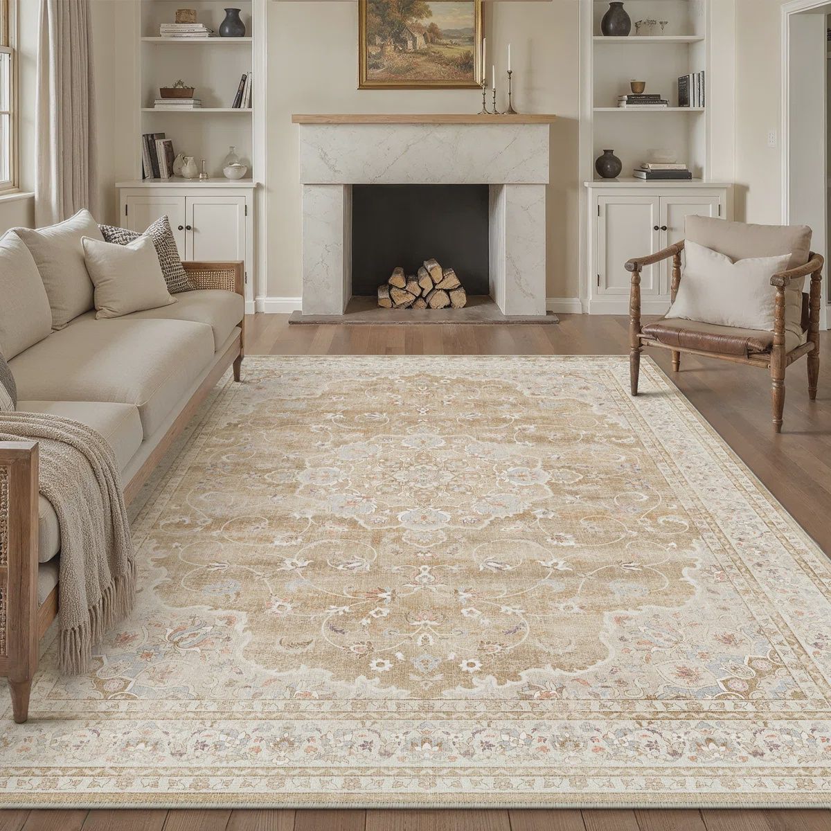 Haven Persian 6x9 Washable Rug